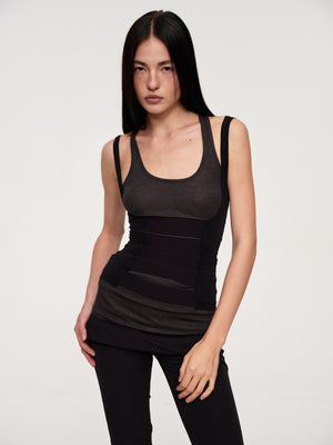 CSFC Corset Noir Bandage Top