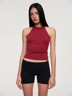 Cutout Zip Top