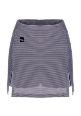 CSFC Essentials Grey Stripe Mini Skirt w/ Shorts