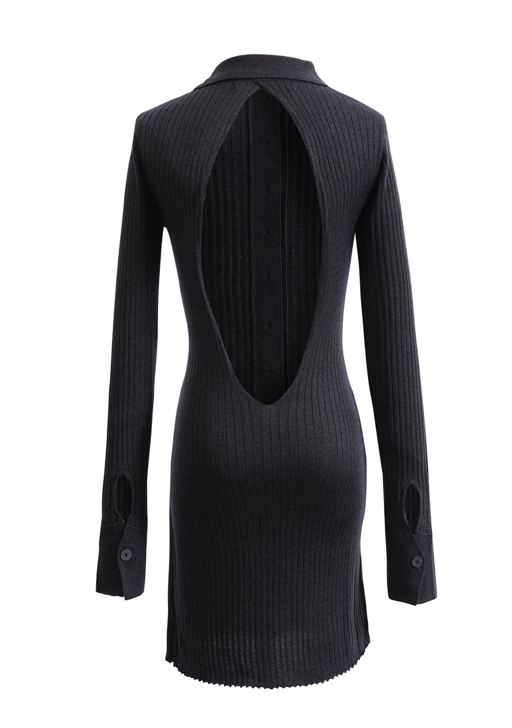 CSFC Essentials Signature Backless Knit Dress